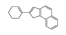 2-(cyclohexen-1-yl)-1H-cyclopenta[a]naphthalene结构式