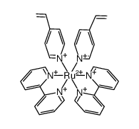 poly{Ru(2,2'-bipyridine)2(4-vinylpyridine)2}(2+)结构式