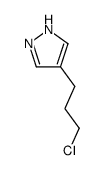 4-(ClCH2CH2CH2)pzH Structure