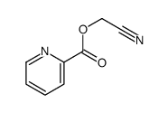 2-Pyridinecarboxylicacid,cyanomethylester(9CI)结构式