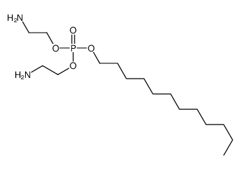 bis(2-aminoethyl) dodecyl phosphate structure