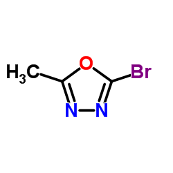 2-溴-5-甲基-1,3,4-噁二唑结构式