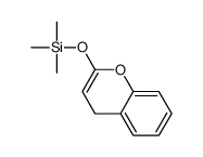 4H-chromen-2-yloxy(trimethyl)silane结构式