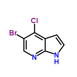 5-Bromo-4-chloro-1H-pyrrolo[2,3-b]pyridine picture