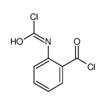 2-(carbonochloridoylamino)benzoyl chloride结构式