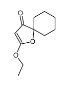 2-ethoxy-1-oxaspiro[4.5]dec-2-en-4-one结构式