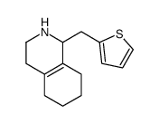 1-(thiophen-2-ylmethyl)-1,2,3,4,5,6,7,8-octahydroisoquinoline Structure