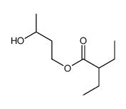 3-hydroxybutyl 2-ethylbutanoate Structure