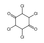 1,4-Cyclohexanedione, 2,3,5,6-tetrachloro结构式