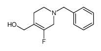 (1-苄基-5-氟-1,2,3,6-四氢吡啶-4-基)甲醇结构式