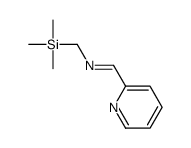 1-pyridin-2-yl-N-(trimethylsilylmethyl)methanimine结构式