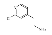2-(2-chloropyridin-4-yl)ethanamine结构式
