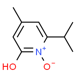 2-Pyridinol,4-methyl-6-(1-methylethyl)-,1-oxide(9CI)结构式