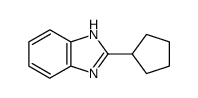 1H-Benzimidazole,2-cyclopentyl-(9CI)结构式