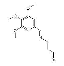 N-(3-bromopropyl)-1-(3,4,5-trimethoxyphenyl)methanimine Structure