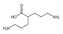 5-amino-2-(3-aminopropyl)pentanoic acid结构式