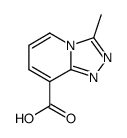 3-methyl-[1,2,4]triazolo[4,3-a]pyridine-8-carboxylic acid Structure