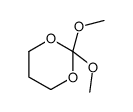 2,2-dimethoxy-1,3-dioxane结构式