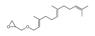 2-(3,7,11-trimethyldodeca-2,6,10-trienoxymethyl)oxirane Structure