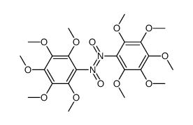 pentamethoxynitrosobenzene dimer Structure