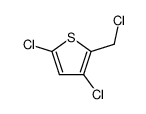 3,5-dichloro-2-chloromethyl-thiophene结构式