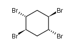 1r,2t,4c,5t-tetrabromocyclohexane Structure