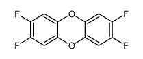 2,3,7,8-tetrafluorodibenzo-p-dioxin结构式