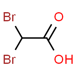 2,2-dibromoacetic acid结构式