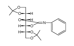 1,2:5,6-Di-O-isopropyliden-D-mannitol-3,4-phenyliminocarbonat结构式