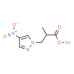 SODIUM,2-METHYL-3-(4-NITRO-PYRAZOL-1-YL)-PROPIONATE picture