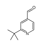 2-tert-butylpyridine-4-carbaldehyde Structure