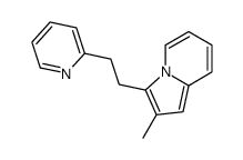 2-Methyl-3-(2-pyridin-2-yl-ethyl)-indolizine Structure