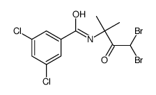3,5-dichloro-N-(4,4-dibromo-2-methyl-3-oxobutan-2-yl)benzamide Structure