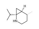 2-Azabicyclo[4.1.0]heptane,1-isopropyl-5-methyl-(6CI)结构式