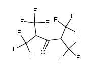 bis(α-hydrohexafluoroisopropyl) ketone结构式