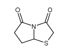 DIHYDROPYRROLO[2,1-B][1,3]THIAZOLE-3,5(2H,6H)-DIONE结构式