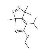 3,5-dihydro-3,3,5,5-tetramethyl-4-(1-ethoxycarbonyl-2-methylpropylidene)pyrazole Structure