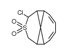 9-chloro-10-thiatricyclo[5.4.0.02,8]undeca-3,5-diene 10,10-dioxide Structure