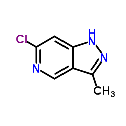 6-氯-3-甲基-1H-吡唑并[4,3-C]吡啶结构式