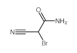 Acetamide,2-bromo-2-cyano- Structure
