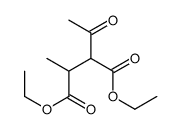3-Acetyl-2-methylbutanedioic acid diethyl ester结构式