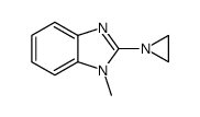 1H-Benzimidazole,2-(1-aziridinyl)-1-methyl-(9CI) picture