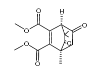 dimethyl 4,6,6-trimethyl-5,7-dioxobicyclo[2.2.2]oct-2-ene-2,3-dicarboxylate Structure