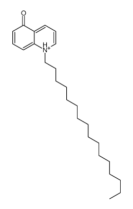 1-hexadecylquinolin-1-ium-5-ol Structure