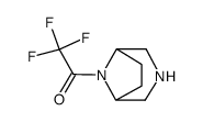 3,8-Diazabicyclo[3.2.1]octane, 8-(trifluoroacetyl)- (9CI) structure