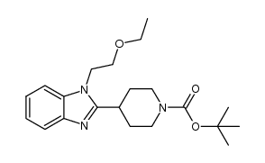 4-[1-(2-Ethoxyethyl)-1H-benzimidazol-2-yl]-1-piperidinecarboxylic acid 1,1-dimethylethyl ester picture