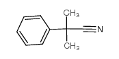 2-Methyl-2-phenylpropanenitrile structure