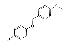 2-chloro-5-[(4-methoxybenzyl)oxy]pyridine结构式