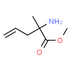 4-Pentenoicacid,2-amino-2-methyl-,methylester(9CI) structure