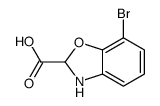 7-Bromo-2,3-dihydro-1,3-benzoxazole-2-carboxylic acid结构式